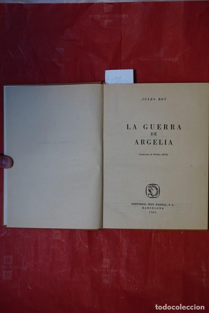 Libros: jules roy.la guerra de argelia - Foto 1