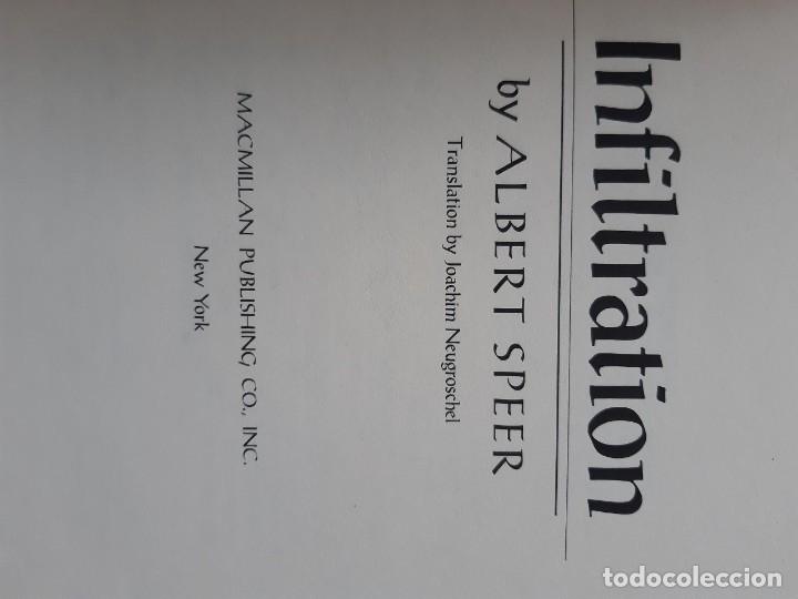 Libros: INFILTRATION ALBERT SPEER - Foto 3