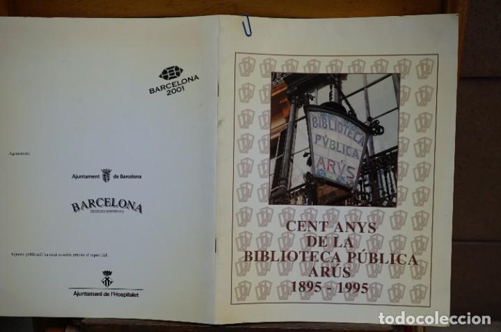 Libros: Cent anys de la biblioteca publica arus,1895-1995. - Foto 2