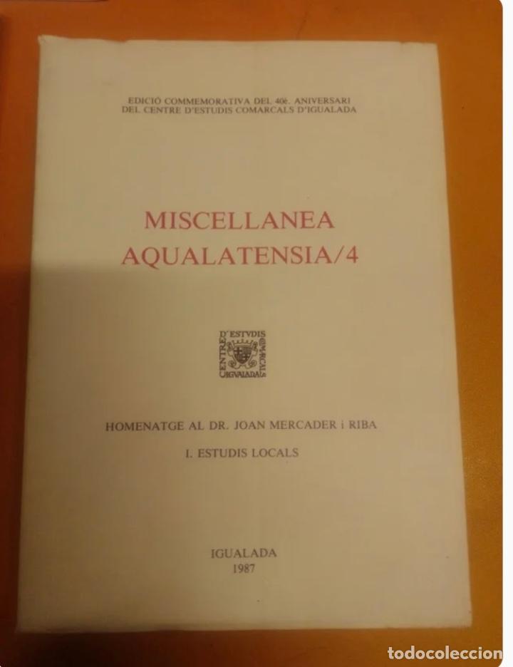 Libros: 8 MISCELLANEA AQUALATENSIA. 8x120&euro; - Foto 2
