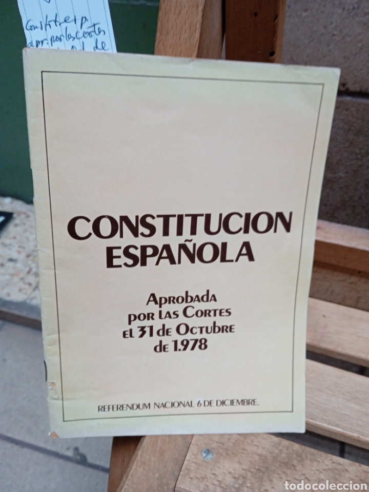 Libros: Constituci&oacute;n espa&ntilde;ola 1978 - Foto 1