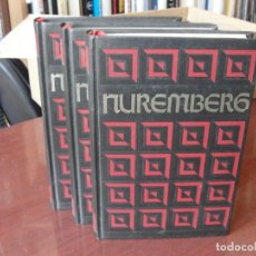 Libros: PROCESO DE NUREMBERG - 3 TOMOS - GERARD MICHAL - NUEVOS SIN USAR STOCK DE LIBRERIA !!!. Lote 352825489