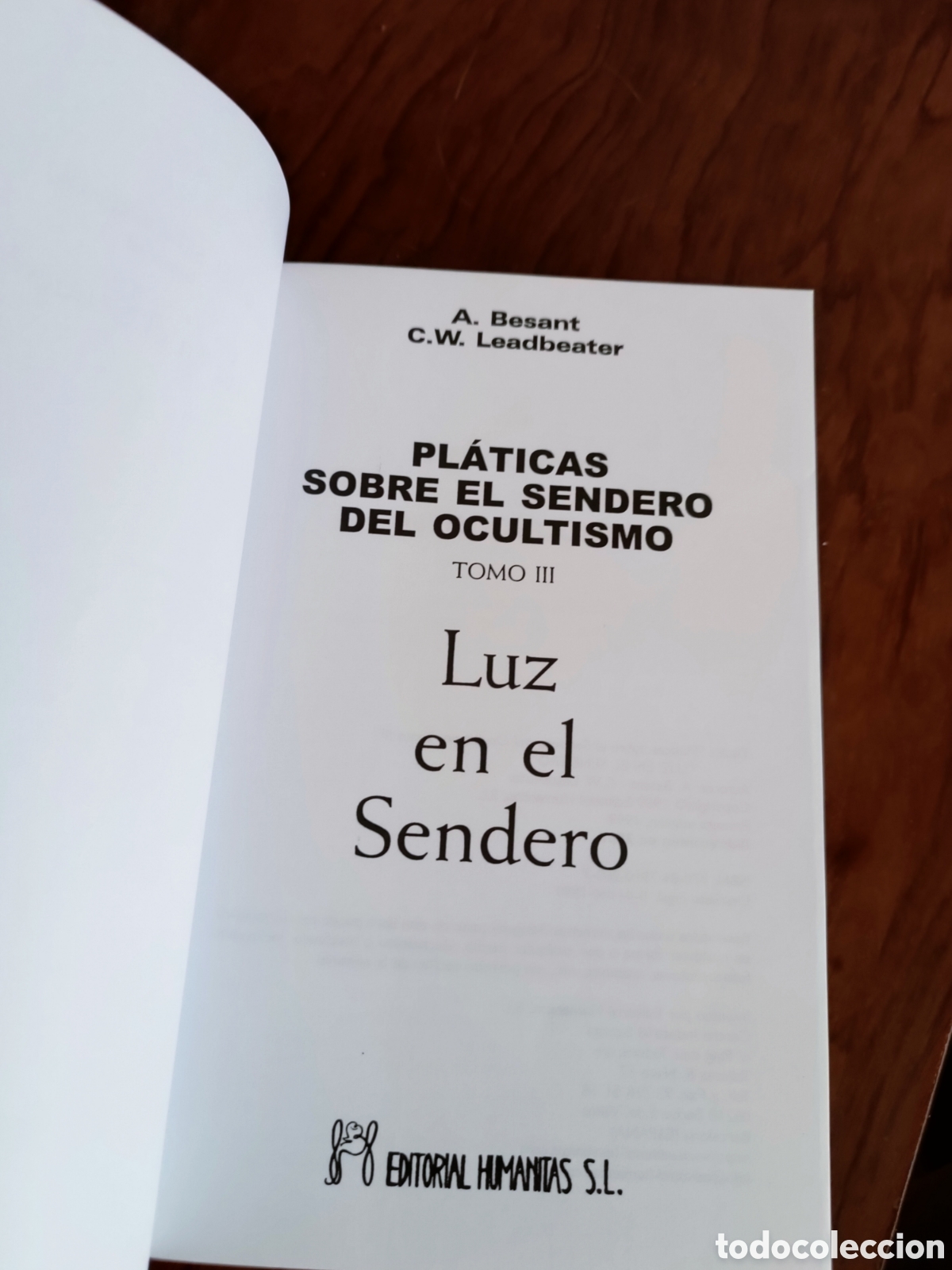 Libros: Libro Luz en el sendero - Foto 3