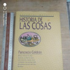Libros: HISTORIA DE LAS COSAS