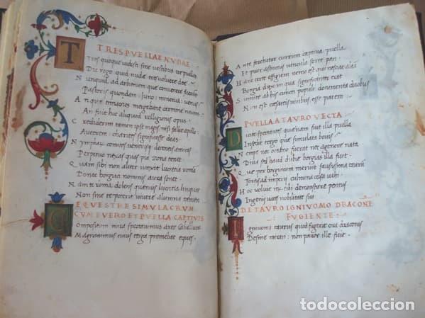 Libros: Spectacula Lucretiana, s. XVI. Facs&iacute;mil. Scriptorium - Foto 6