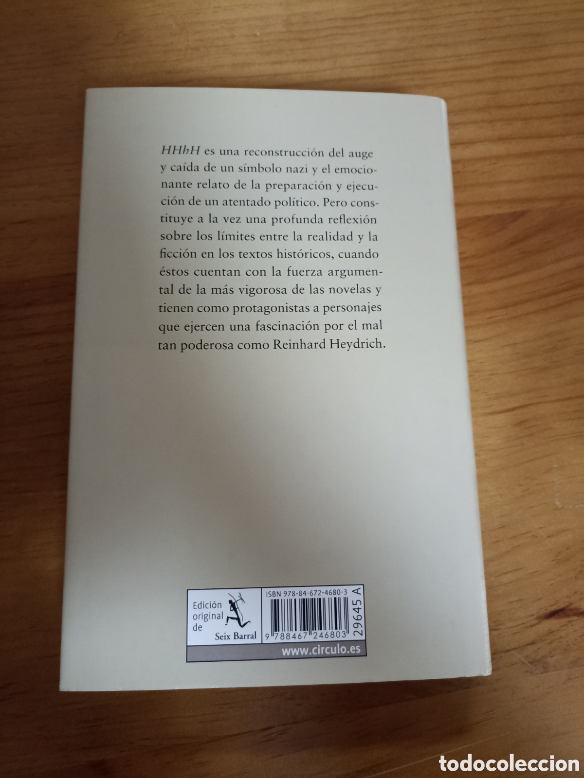Libros: HHhH. Laurent Binet. Barcelona 2011 - Foto 5
