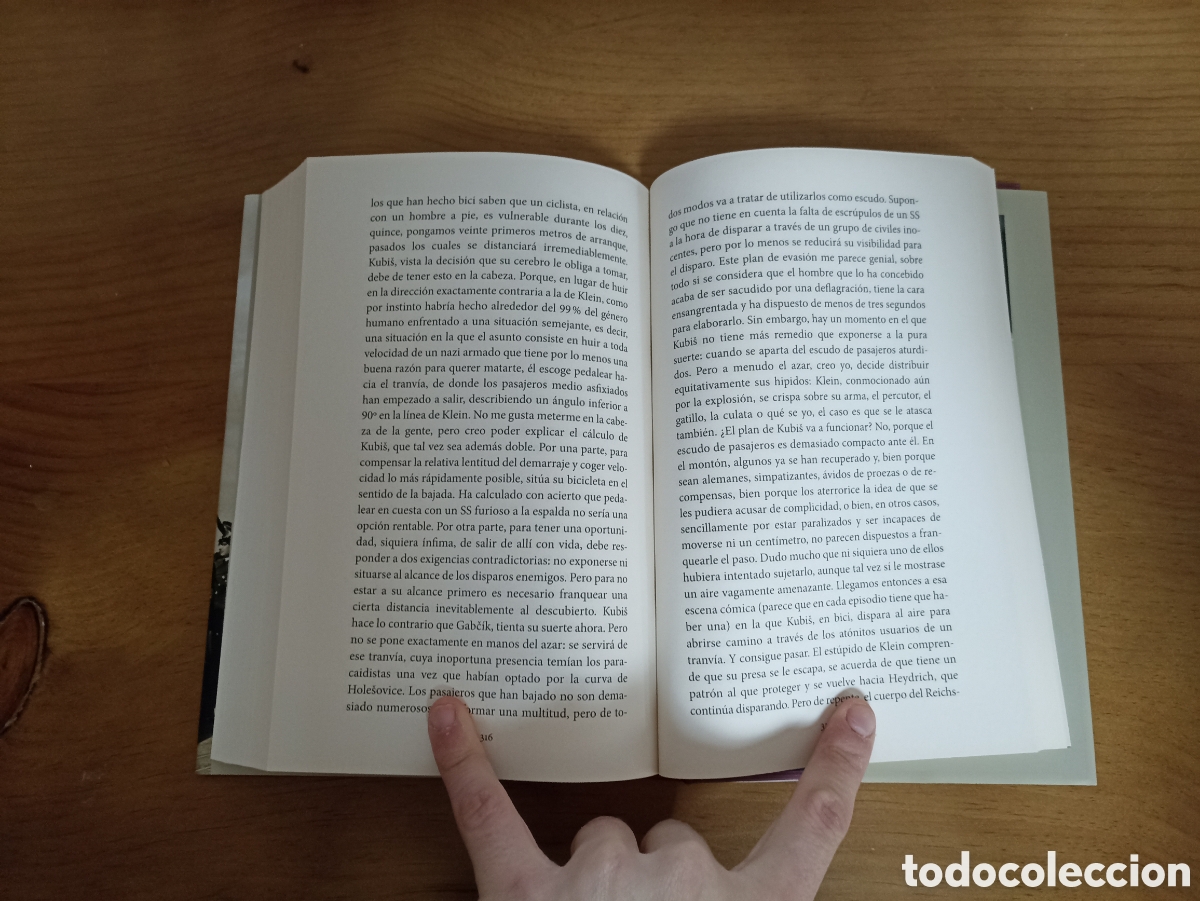 Libros: HHhH. Laurent Binet. Barcelona 2011 - Foto 2