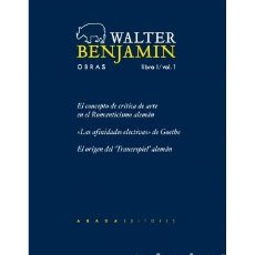 Libros: OBRAS LIBRO I/ VOL. 1 DE WALTER BENJAMIN ABADA 2024 CON PLASTICO, SIN ESTRENAR 20 CM