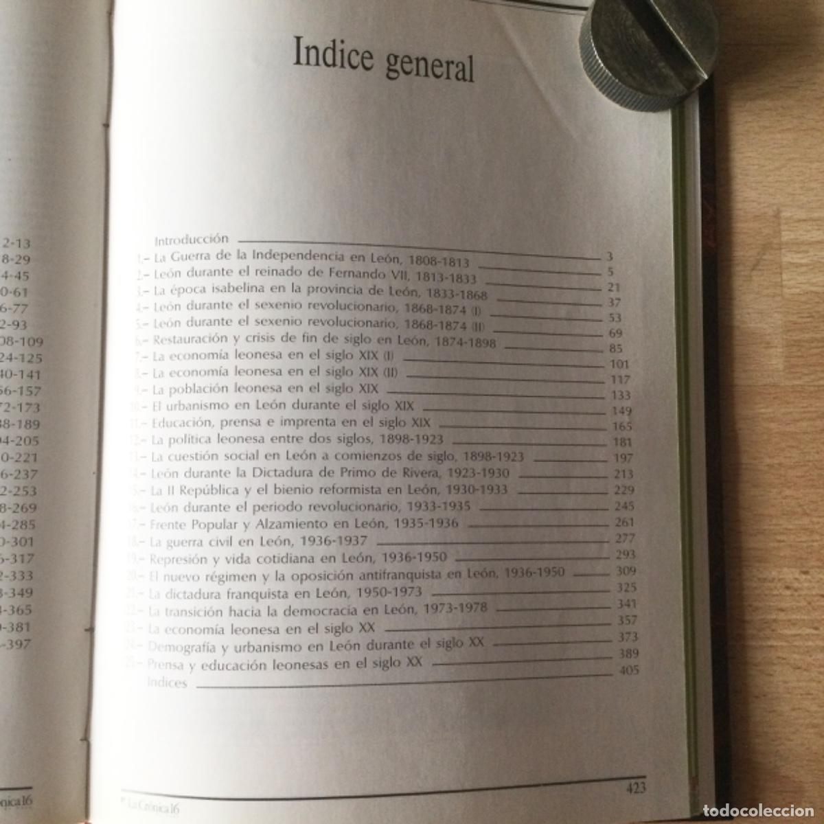 Libros: Cr&oacute;nica Comtemporanea de Le&oacute;n. NUEVO - Foto 2