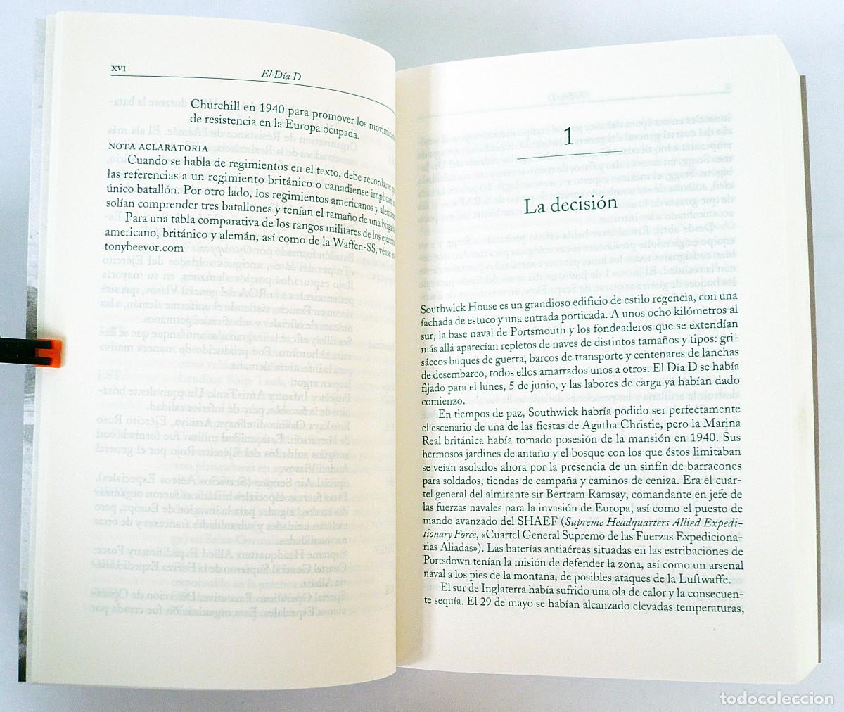 Libros: Antony Beevor, El dia D, La batalla de Normand&iacute;a - Foto 9