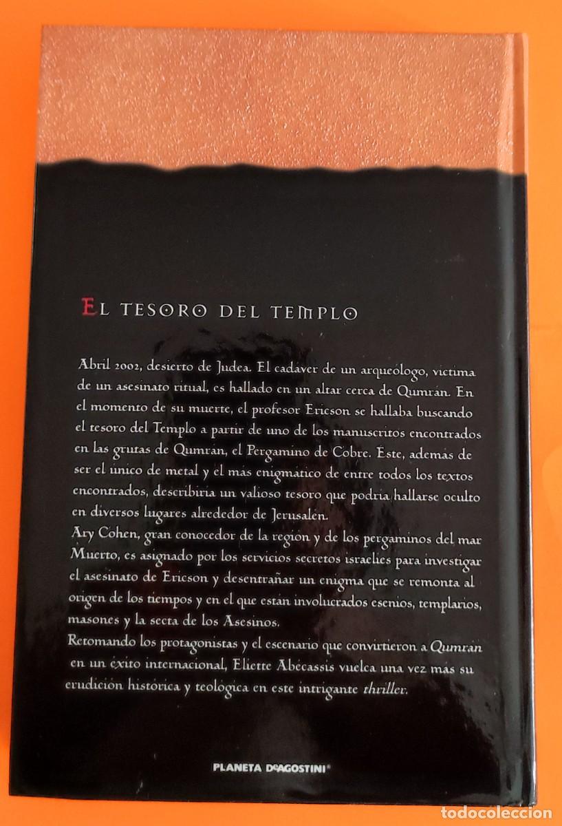 Libros: El Tesoro del Templo - Historia- Templarios - Foto 2