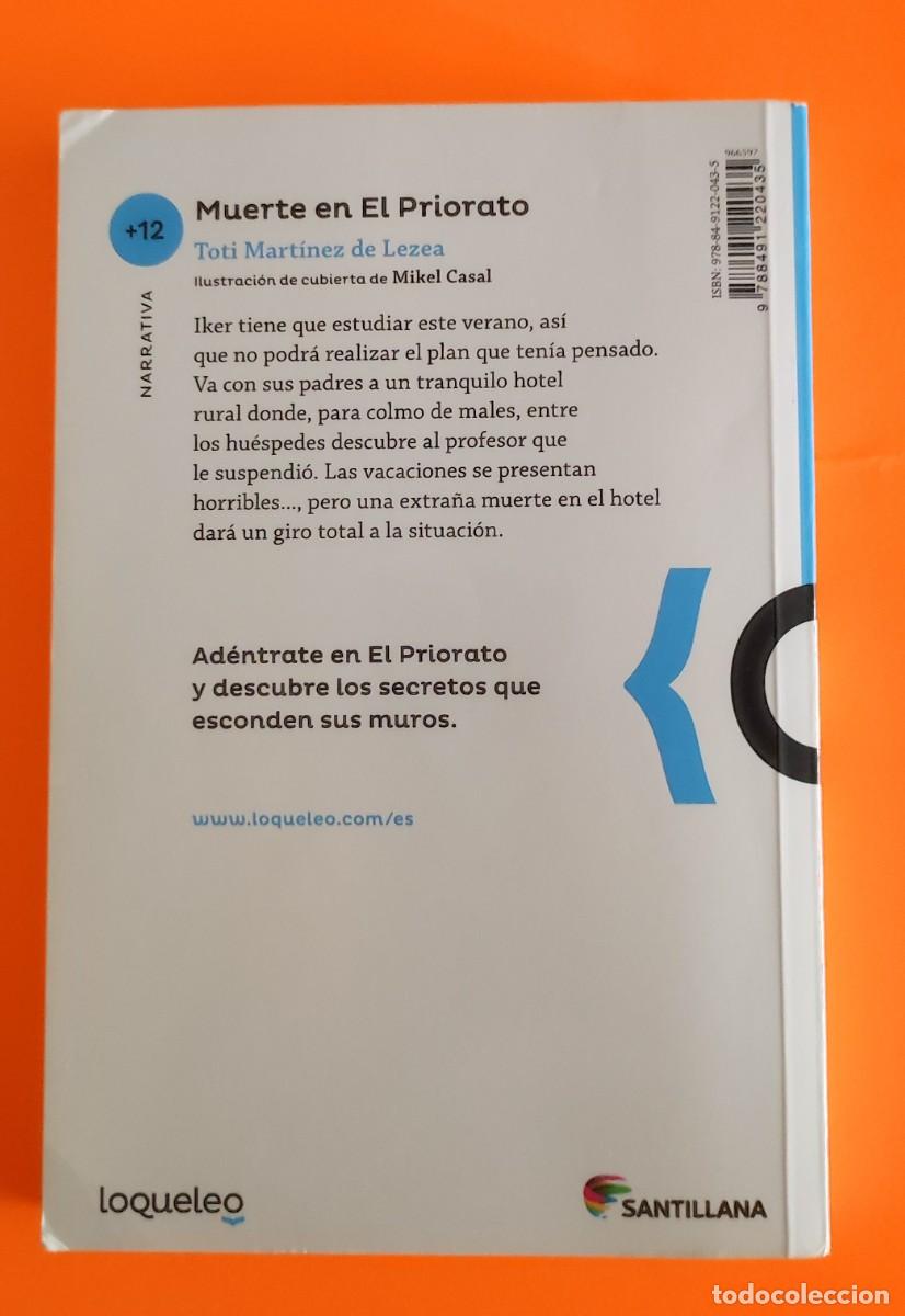 Libros: Muerte en el Priorato - Mart&iacute;nez de Lezea - Foto 2