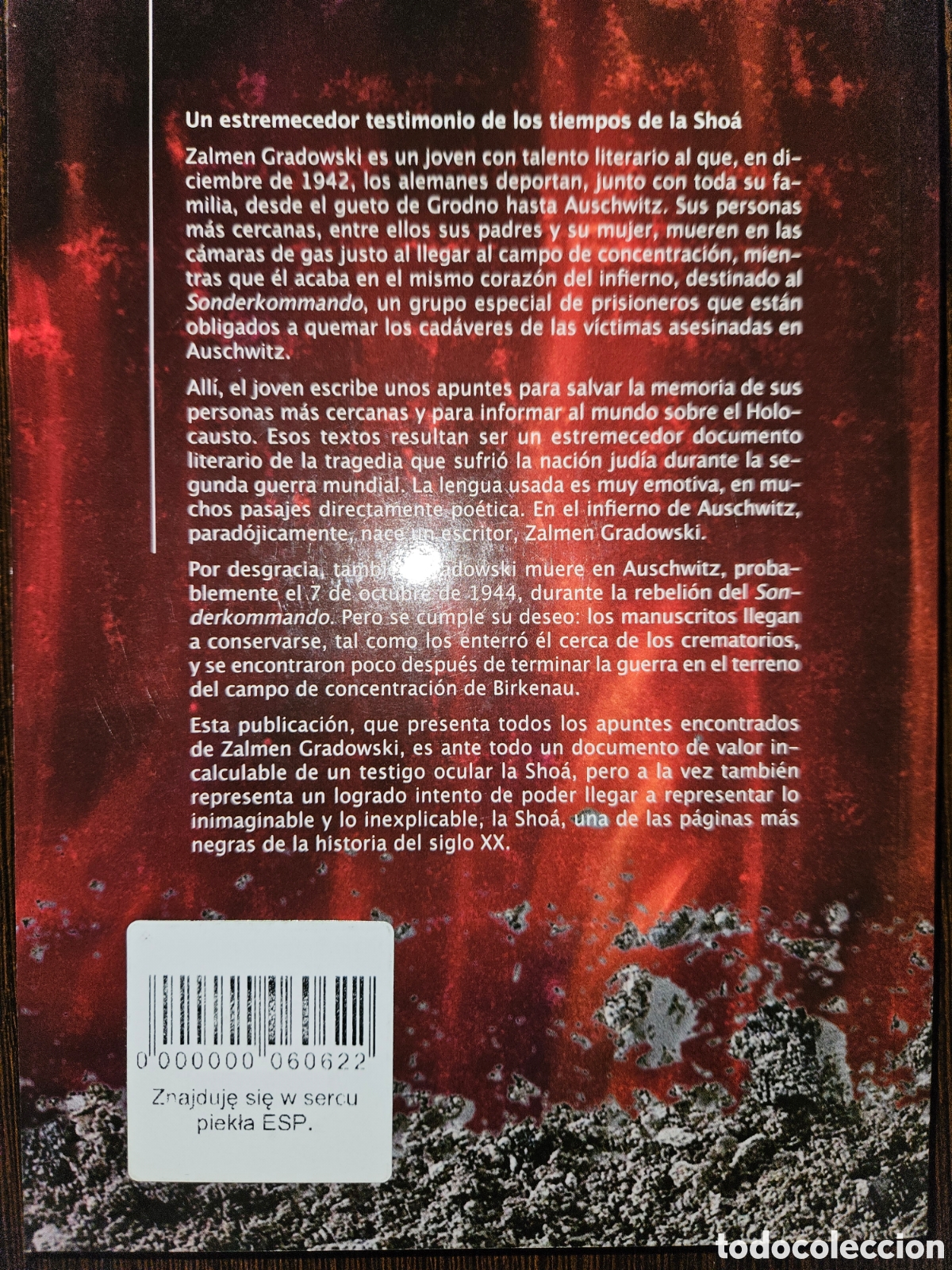 Libros: Me encuentro en el corazon del infierno - Foto 2