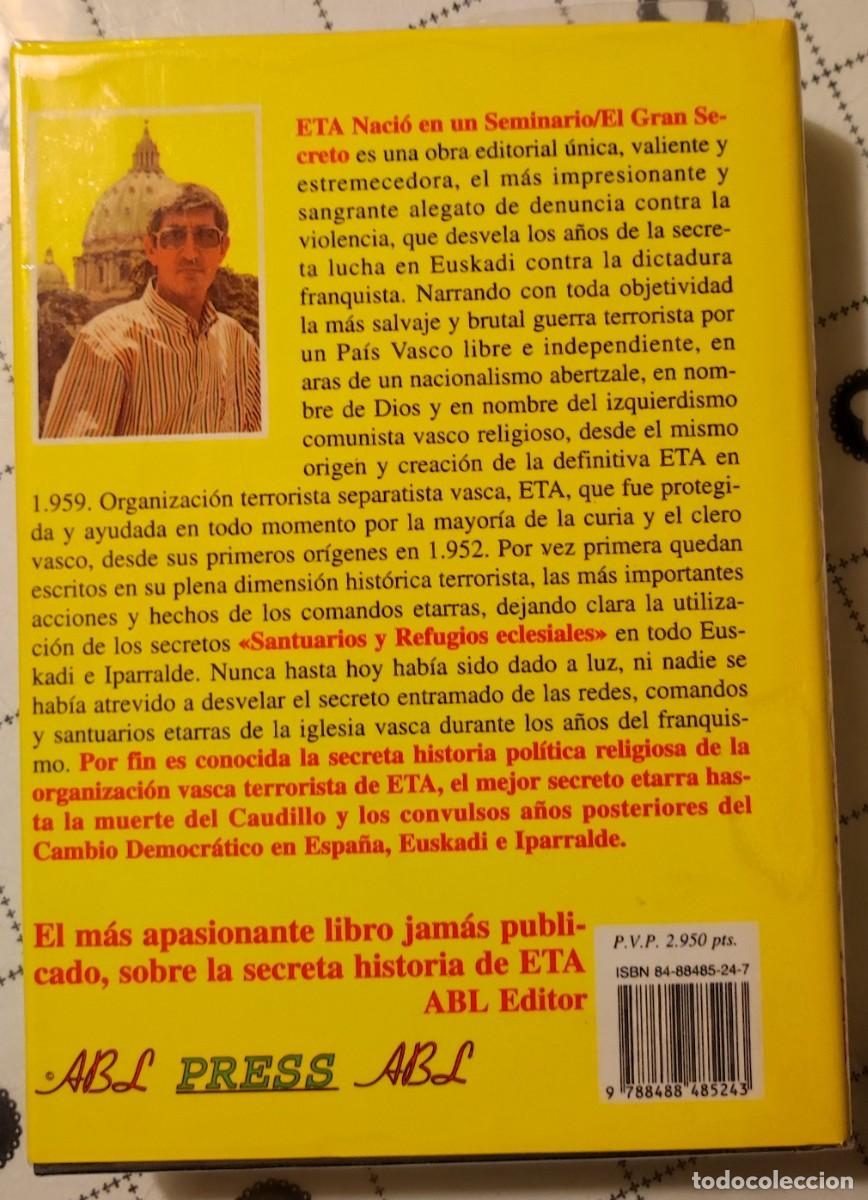 Libros: ETA naci&oacute; en un seminario - Foto 2