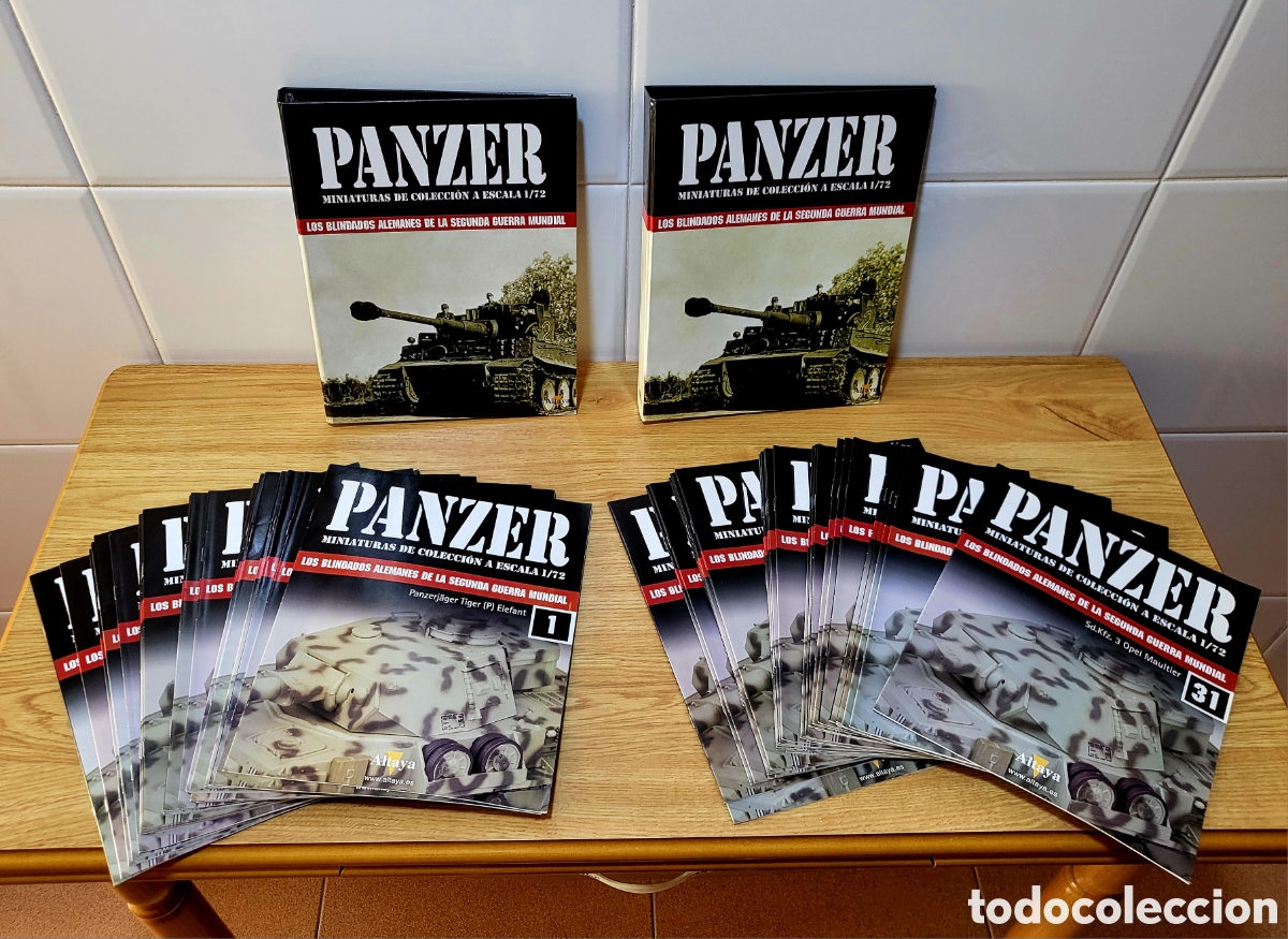 Libros: Colecci&oacute;n Panzer, blindados alemanes de la Segunda Guerra Mundial