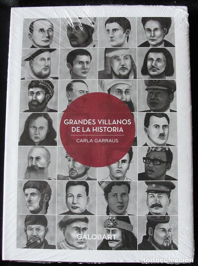 Libros: GRANDES VILLANOS DE LA HISTORIA - CARLA GARRAUS - PRECINTADO -