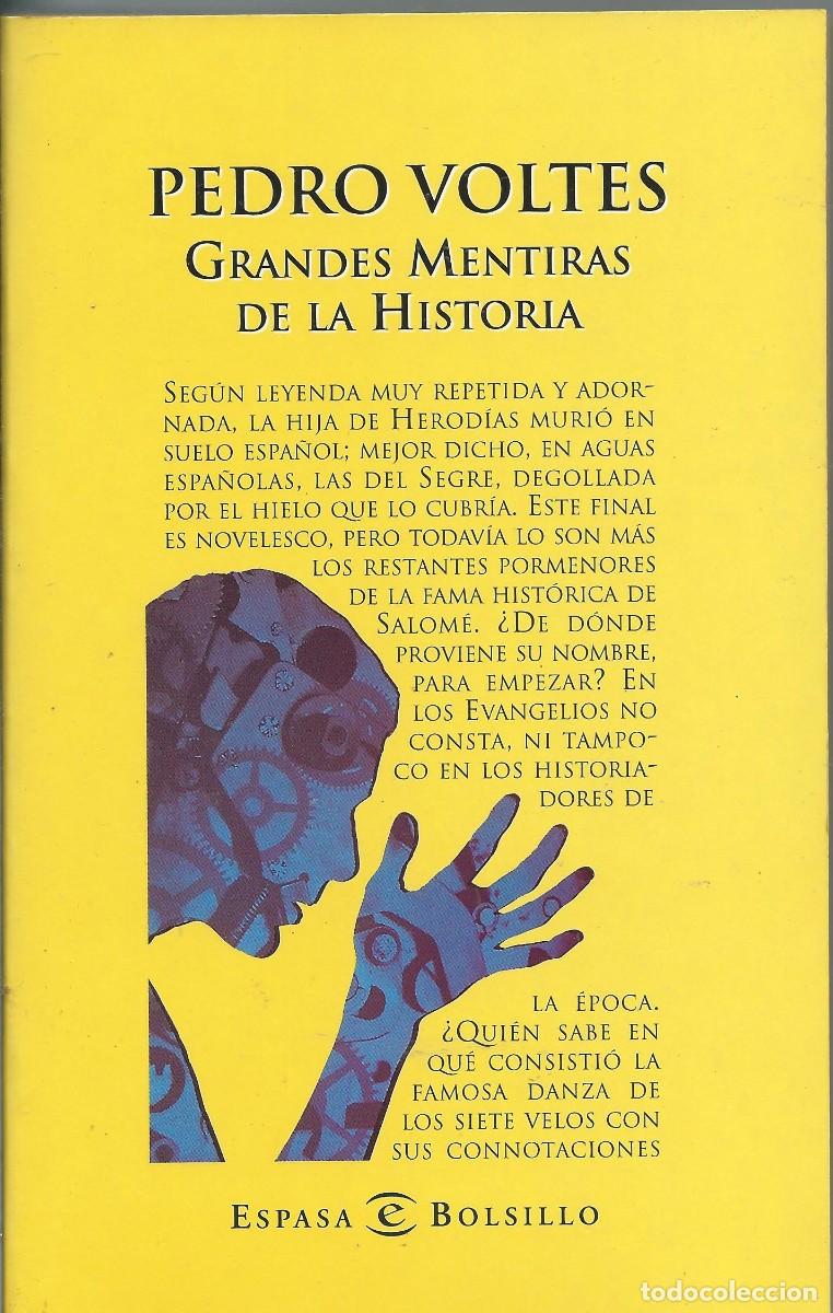 Libros: Grandes mentiras de la historia Pedro Voltes