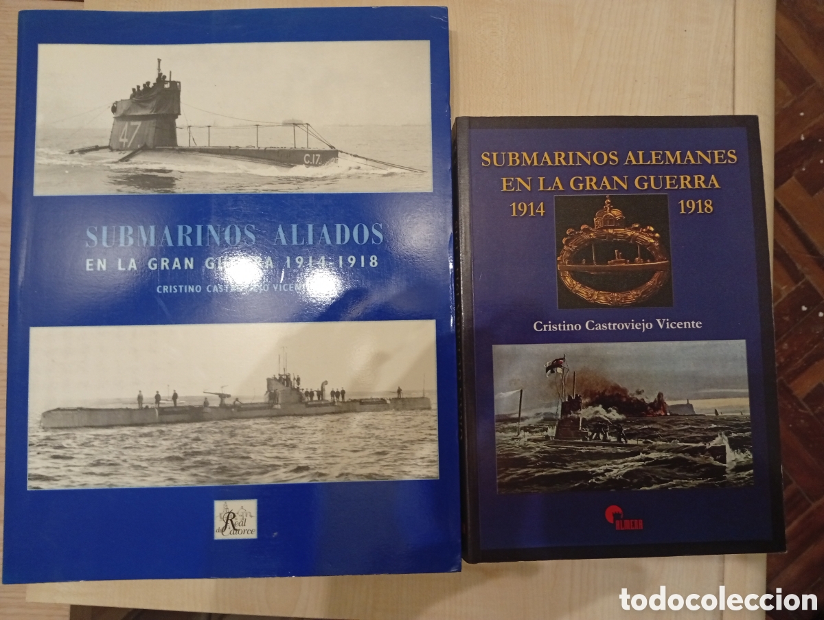 Libros: Libros lote sobre submarinos en la primera guerra mundial ww1