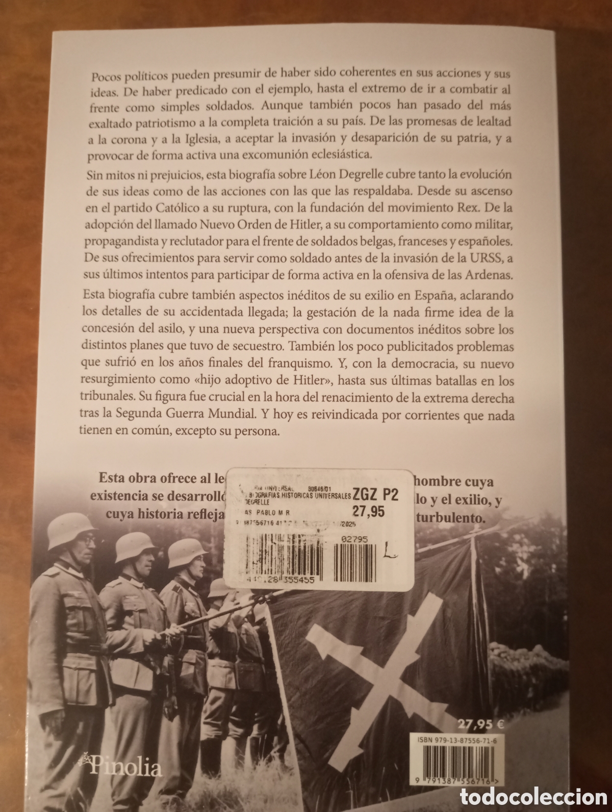 Libros: LEON DEGRELLE, PABLO CUEVAS, ED. PINOLIA - Foto 2