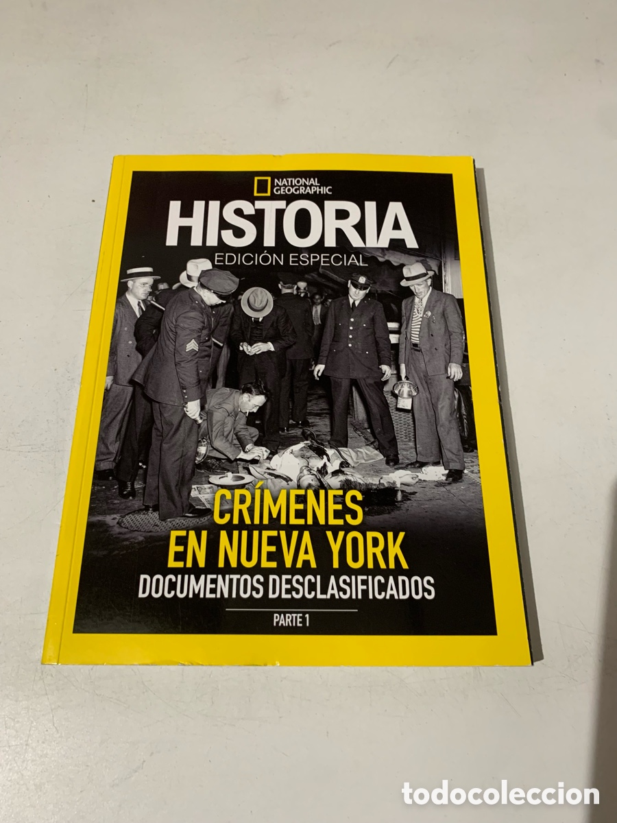 Libros: ✅NUEVO CR&Iacute;MENES EN NUEVA YOKR PARTE 1 ESPECIAL HISTORIA NATIONAL GEOGRAPHIC RBA