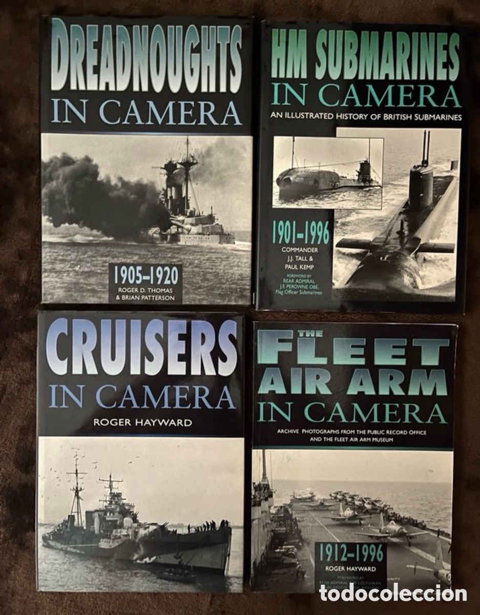 Livres: DREADNOUGHTS-HM SUBMARINES-CRUISERS-FLEET AIR ARM