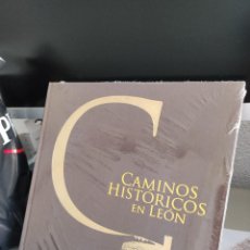 Libros: CAMINOS HISTÓRICOS EN LEÓN - FUNDACIÓN HULLERA VASCO-LEONESA - 2011. Lote 360076380