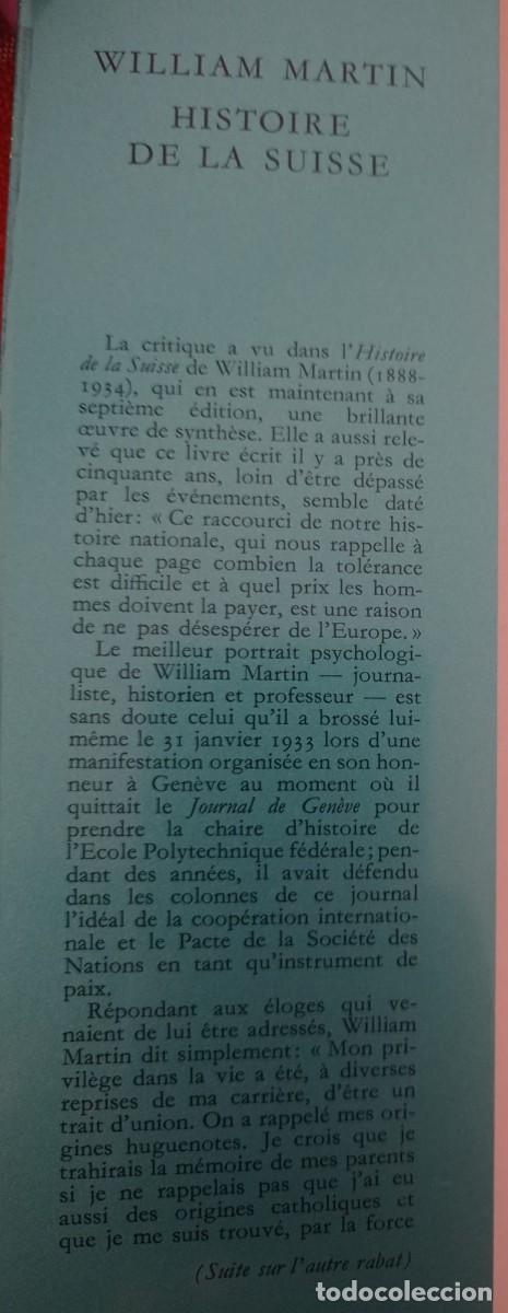 Libros: Histoire de la Suisse , Martin William - Foto 4