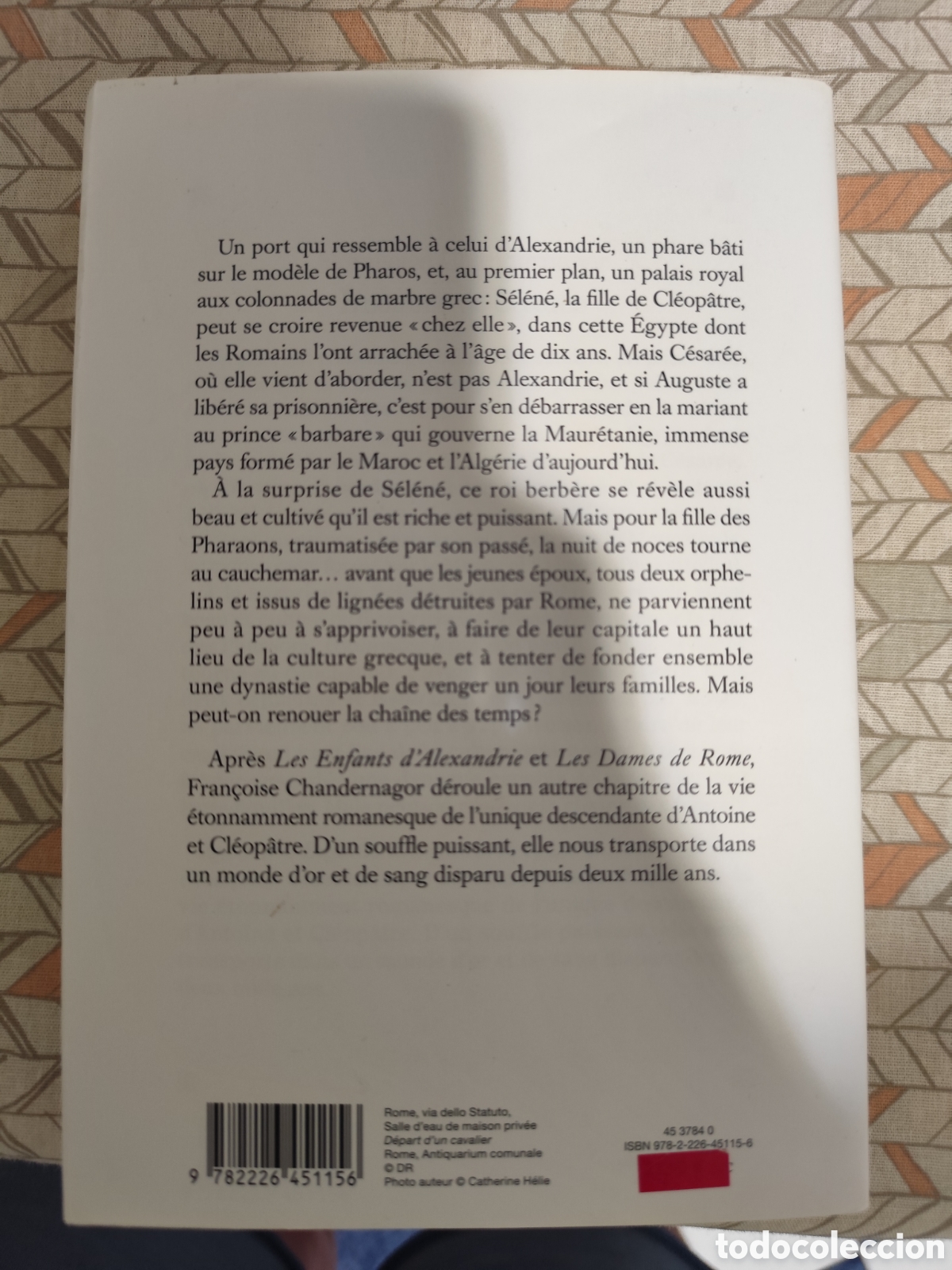 Libros: Lhomme de C&eacute;sar&eacute;e. Libro en Franc&eacute;s - Foto 2