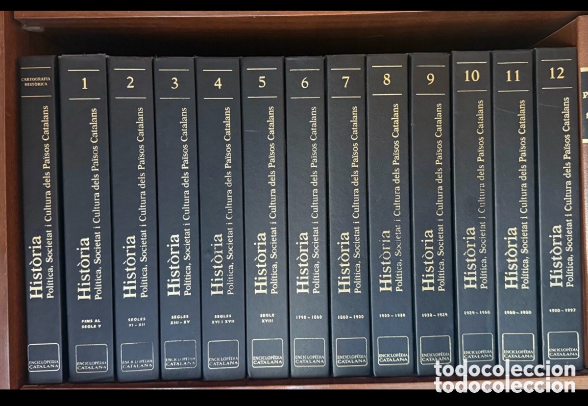 B&uuml;cher: HIST&Ograve;RIA, POL&Iacute;TICA, SOCIETAT I CULTURA DELS PA&Iuml;SOS CATALANS (12 vol )+ 1 Vol (CARTOGRAFIA HIST&Ograve;RICA)
