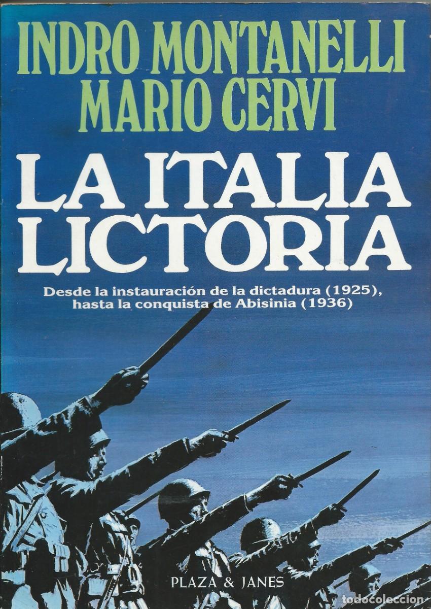 Libros: La Italia lictoria Indro Montanelli Plaza&Janes