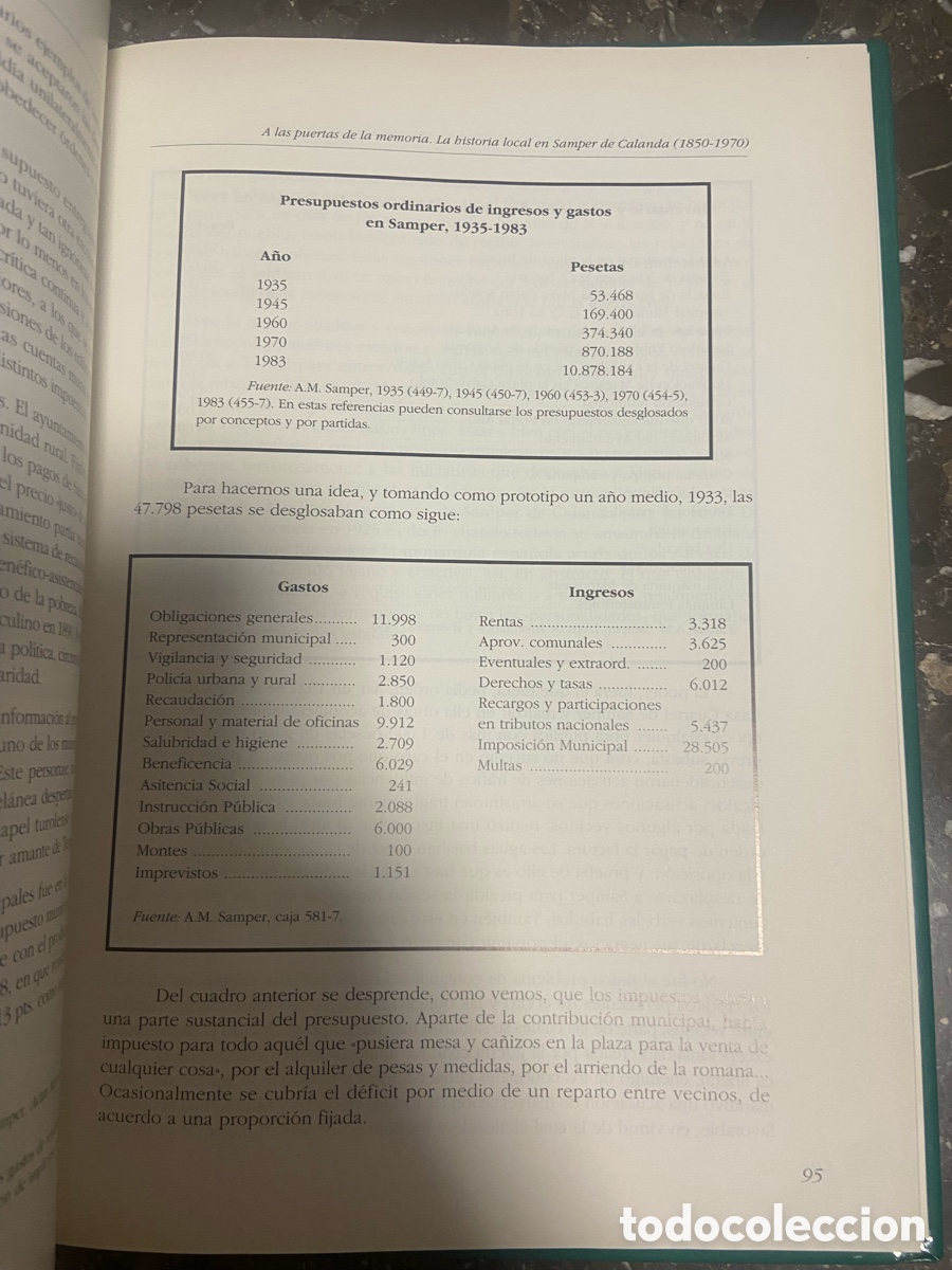 Libros: Libro sobre la historia local de Samper de Calanda. - Foto 4