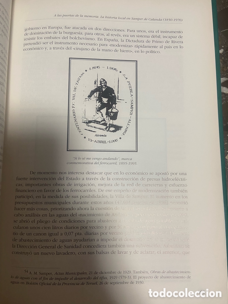 Libros: Libro sobre la historia local de Samper de Calanda. - Foto 5