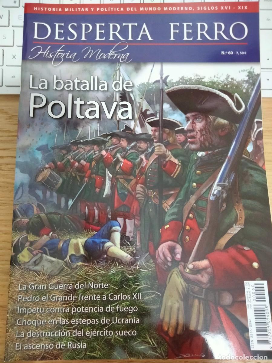 Libros: Desperta Ferro 60. La batalla de Poltava. 1709. La gran guerra del norte. Rusia. Suecia