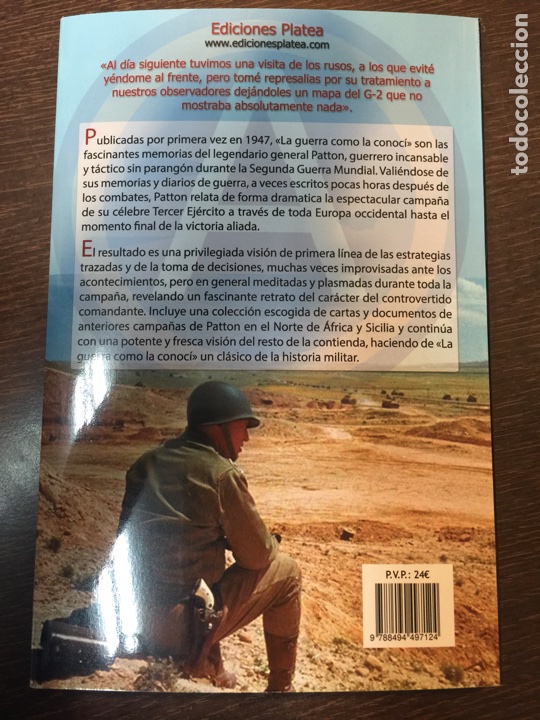 Libros: General George S. Patton. La guerra como la conoc&iacute; - Foto 2