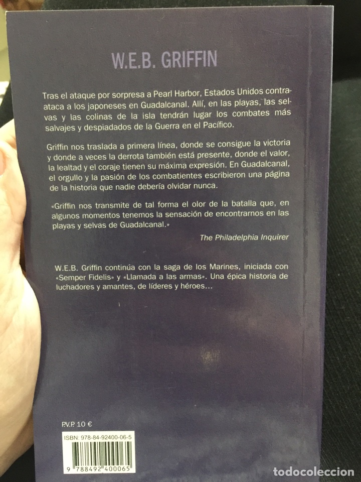 Libros: Contraataque. Los marines. Libro III W.E.B. GRIFFIN - Foto 2
