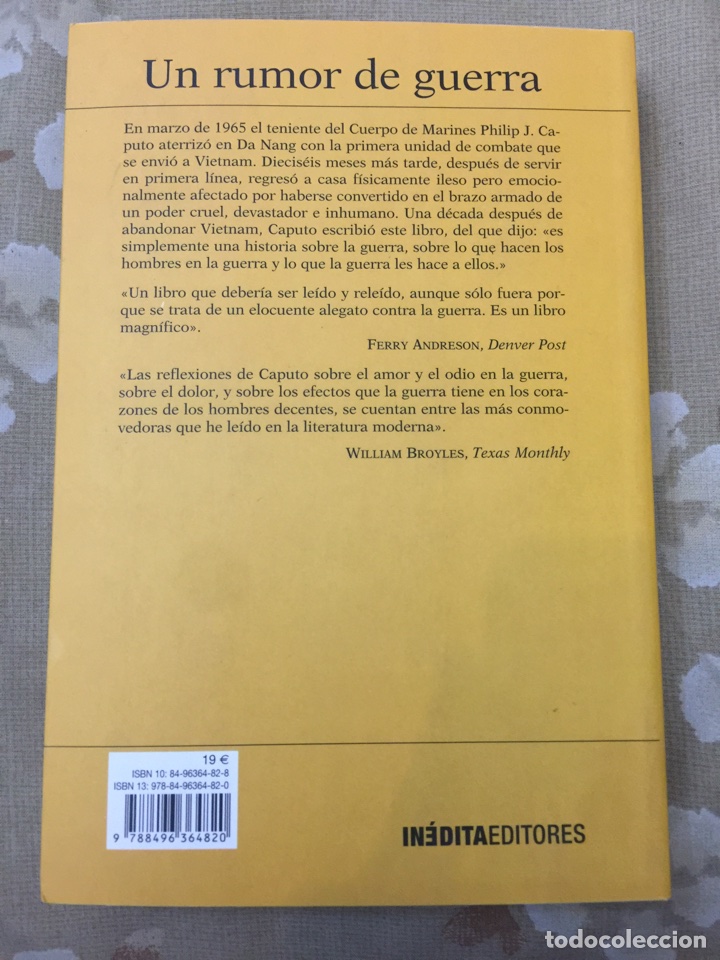 Libros: Un rumor de guerra - Foto 2