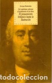 Libri: Pensamiento brit&aacute;nico hasta la Ilustraci&oacute;n - Romerales, Enrique