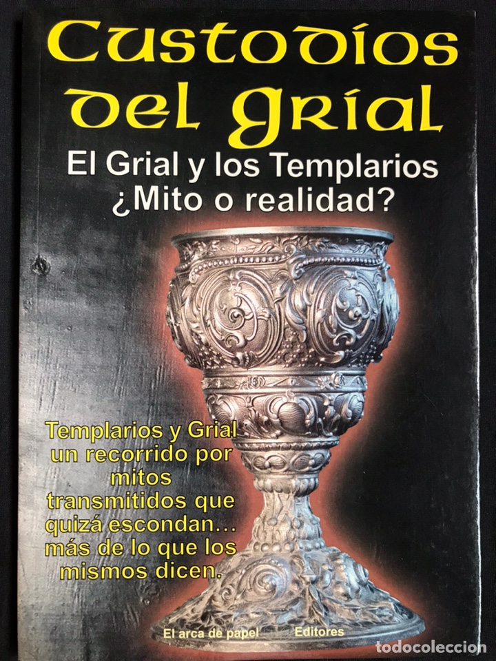 Libros: Libro Custodios del Grial, templarios - Foto 1