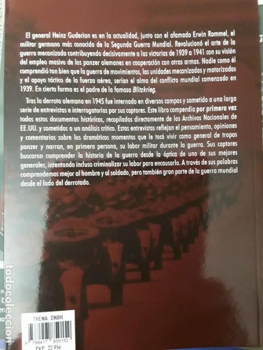 Libros: Yo, Guderian. Conversaciones con el padre de la Panzerwaffe - Foto 2