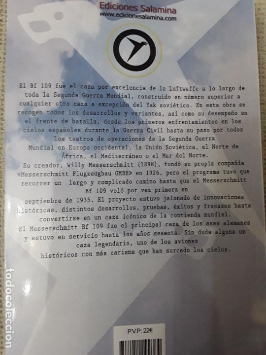 Libros: Messerschmitt me 109. El cazador de la Luftwaffe - Foto 2