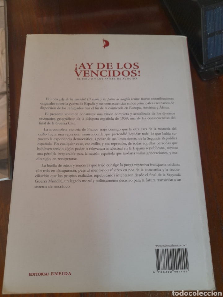 Libros: Ay de los vencidos! El exilio y los pa&iacute;ses de acogida - Foto 2