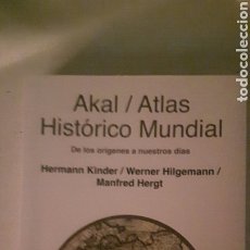 Libros: ATLAS HISTÓRICO MUNDIAL. Lote 346811518