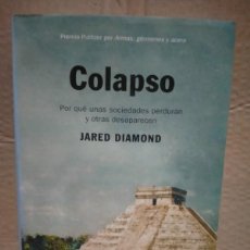 Libros: JARED DIAMOND. COLAPSO .DEBATE. Lote 390023249