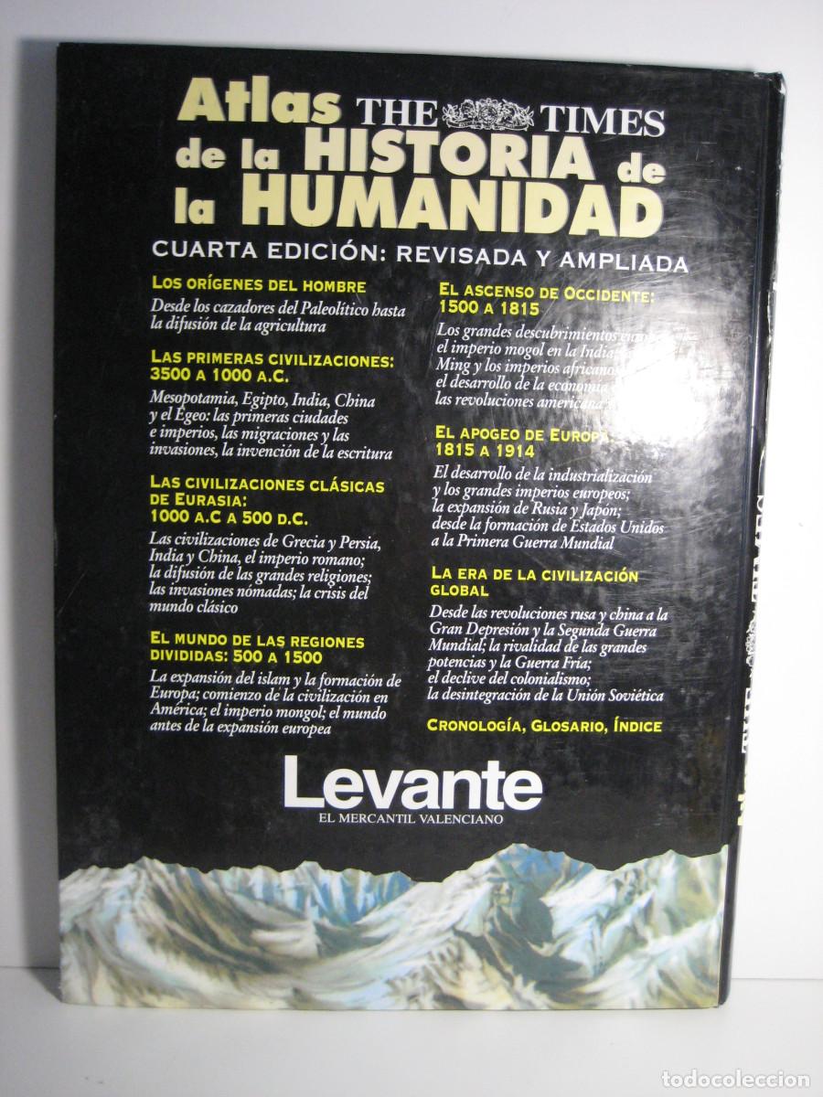 Libros: ATLAS DE LA HISTORIA DE LA HUMANIDAD - Foto 2