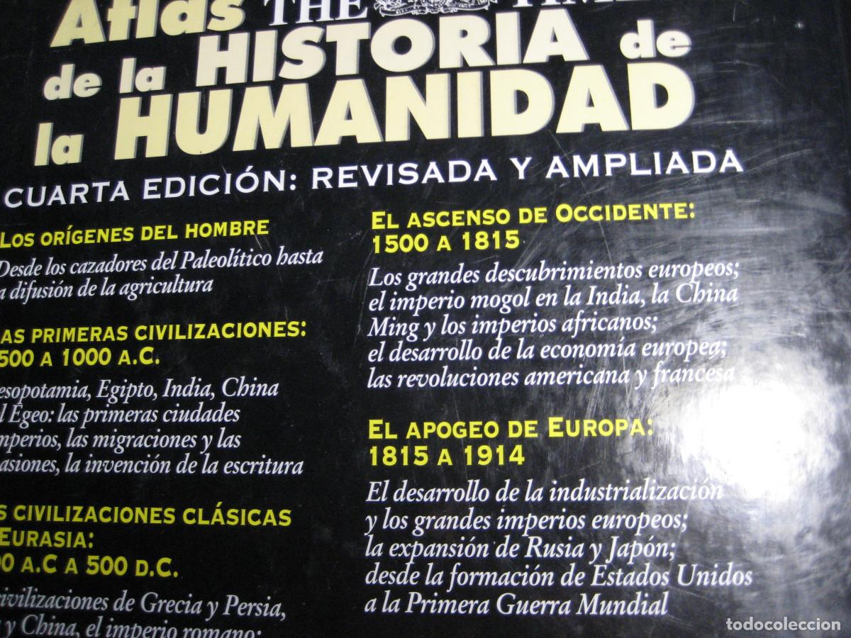 Libros: ATLAS DE LA HISTORIA DE LA HUMANIDAD - Foto 3