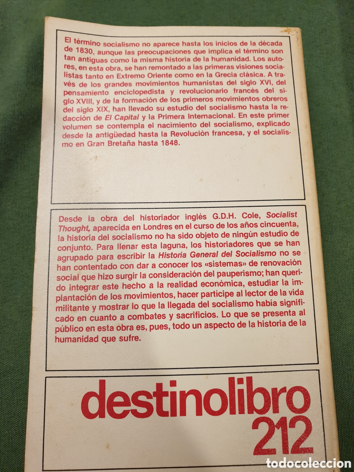 Libros: Historia general del socialismo - Foto 3