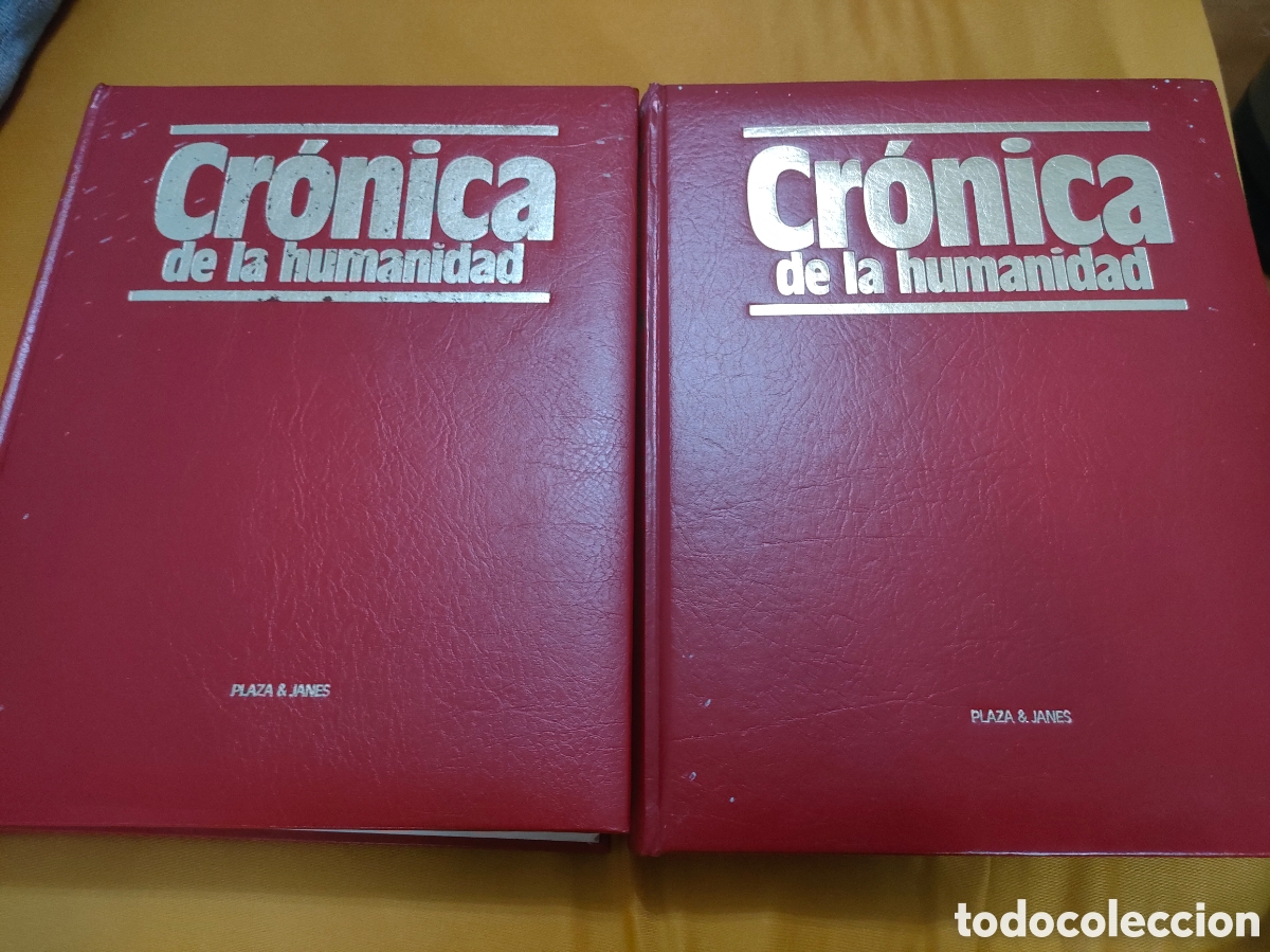 Libros: Cr&oacute;nica de la humanidad 2 tomos a&ntilde;o 1988
