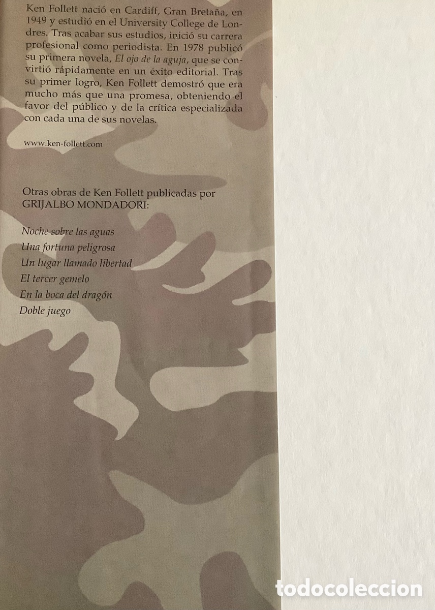 Libros: Alto riesgo de Kent Follet - Foto 3