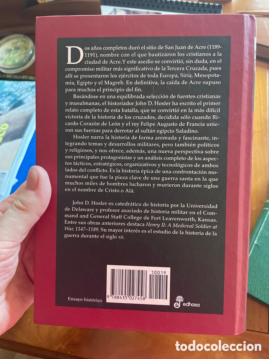 Libros: El sitio de Acre. John D. Hosler - Foto 3