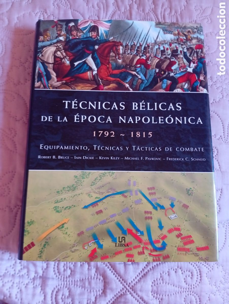 Libros: Libro t&eacute;cnicas b&eacute;licas de la &eacute;poca napole&oacute;nica